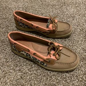 Women’s Sperry Loafer Pink/Leopard